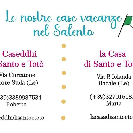 I Caseddhi Di Santo E Toto Πανσιόν